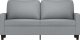 vidaXL vidaXL Sofa 2-osobowa, jasnoszara, 140 cm, tapicerowana tkaniną 3