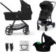 Wózek KinderKraft Universalus vežimėlis Kinderkraft newly 3in1, Mink pro black 10