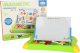 KIK Tablica magnetyczna edukacyjna do nauki cyfry litery zielona 4