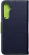 OEM Kabura FANCY Book do SAMSUNG A55 granatowo limonkowy 2
