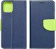 OEM Kabura FANCY Book do SAMSUNG A55 granatowo limonkowy 3