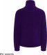 JHK FLRL300 - Bluza polarowa damska, taliowana, z suwakiem i dwoma zapinanymi kieszeniami - purpurowy XS 1
