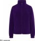 JHK FLRL300 - Bluza polarowa damska, taliowana, z suwakiem i dwoma zapinanymi kieszeniami - purpurowy XS 3