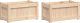 vidaXL vidaXL Donice ogrodowe, 2 szt., lite drewno sosnowe 1