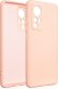 Beline Beline Etui Silicone Xiaomi 12 różowo-złoty/rose gold 1