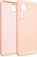 Beline Beline Etui Silicone Xiaomi 12 różowo-złoty/rose gold 4