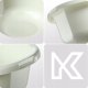 Kadax KADAX Miska Plastikowa Okrągła 5L Na Pranie Miednica Misa Z Uchwytami 7