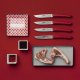 Berkel Berkel steak knife set 4-pcs. Color red 2