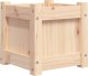 vidaXL vidaXL Donice ogrodowe, 2 szt., lite drewno sosnowe 8