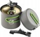 Optimus Optimus Crux Weekend cooking system, gas cooker (black/grey, with Weekend cooking set) 1