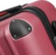 Tectake Zestaw walizek Cleo 4-częściowy z wagą bagażową - bordowy 9