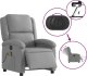 Triton Rozkładany fotel masujący, elektryczny, jasnoszary, tkanina 6