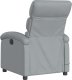Triton Rozkładany fotel masujący, elektryczny, jasnoszary, tkanina 5
