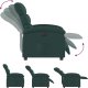 vidaXL vidaXL Elektryczny fotel rozkładany, ciemnozielony, obity tkaniną 7