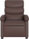 vidaXL Rozkładany fotel masujący, elektryczny, brązowy, sztuczna skóra 9