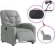 Triton Rozkładany fotel masujący, elektryczny, jasnoszary, tkanina 5