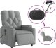 Triton Rozkładany fotel masujący, elektryczny, jasnoszary, tkanina 6