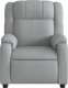Triton Rozkładany fotel masujący, elektryczny, jasnoszary, tkanina 9