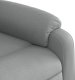 Triton Rozkładany fotel masujący, elektryczny, jasnoszary, tkanina 10
