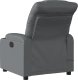 vidaXL vidaXL Rozkładany fotel masujący, elektryczny, szary, sztuczna skóra 4