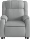 vidaXL vidaXL Podnoszony fotel masujący, elektryczny, rozkładany, jasnoszary 9