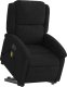 vidaXL vidaXL Podnoszony fotel masujący, elektryczny rozkładany, czarny 3