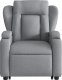 vidaXL vidaXL Podnoszony fotel masujący, elektryczny, rozkładany, jasnoszary 9