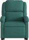 vidaXL vidaXL Podnoszony fotel masujący, elektryczny, rozkładany, zielony 9