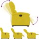 vidaXL vidaXL Elektryczny, podnoszony fotel rozkładany, żółty, aksamit 7