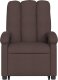 vidaXL Podnoszony fotel masujący, elektryczny, rozkładany, brązowy 8
