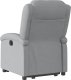 Triton Podnoszony fotel rozkładany, jasnoszary, obity tkaniną 5