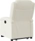 vidaXL vidaXL Elektryczny, podnoszony fotel rozkładany, kremowy, aksamit 4