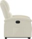 vidaXL vidaXL Elektryczny, podnoszony fotel rozkładany, kremowy, aksamit 9