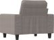 vidaXL Fotel, taupe, 60 cm, obity tkaniną 5