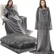 Ruhhy Bluza- kocoszlafrok jasnoszary Ruhhy 22649 12