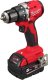 Wiertarko-wkrętarka Milwaukee Akum. smūg. suktuvas-gręžtuvas M18 BLPDRC-502C 18V 2x5,0Ah Li-Ion 1