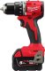 Wiertarko-wkrętarka Milwaukee Akum. smūg. suktuvas-gręžtuvas M18 BLPDRC-502C 18V 2x5,0Ah Li-Ion 2