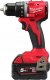 Wiertarko-wkrętarka Milwaukee Akum. suktuvas-gręžtuvas M18 BLDDRC-502C 18V 2x5,0Ah Li-Ion 1