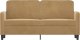 vidaXL Sofa 2-osobowa, brązowa, 140 cm, tapicerowana aksamitem 3