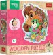 Trefl Puzzle drewniane Wesoła Rodzina Treflików 50 elementów (20259) 1