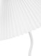 Lampa stołowa Beliani Lampa stołowa metalowa biała ALWERO 4