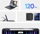 Dux Ducis DK z klawiaturą bezprzewodową do iPad 4/5/iPad Pro 11 (2018/2020/2021/2022) czarne 8