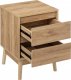 5five Szafka nocna ABANA, 2 szuflady, 40 x 40 x 56 cm 2