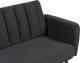 Beliani Sofa rozkładana czarna VIMMERBY 8