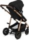 Wózek Lionelo Universalus vežimėlis Lionelo Amber 2 in 1, Black Onyx 10