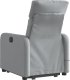 vidaXL vidaXL Podnoszony fotel masujący, elektryczny, rozkładany, jasnoszary 5