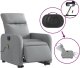 vidaXL vidaXL Podnoszony fotel masujący, elektryczny, rozkładany, jasnoszary 6