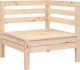 vidaXL vidaXL Ogrodowa sofa narożna, lite drewno sosnowe 1