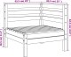 vidaXL vidaXL Ogrodowa sofa narożna, lite drewno sosnowe 6
