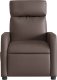 vidaXL Rozkładany fotel masujący, elektryczny, brązowy, sztuczna skóra 9